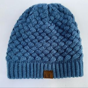 Women’s Blue CC (Crane Company) Knit Beanie